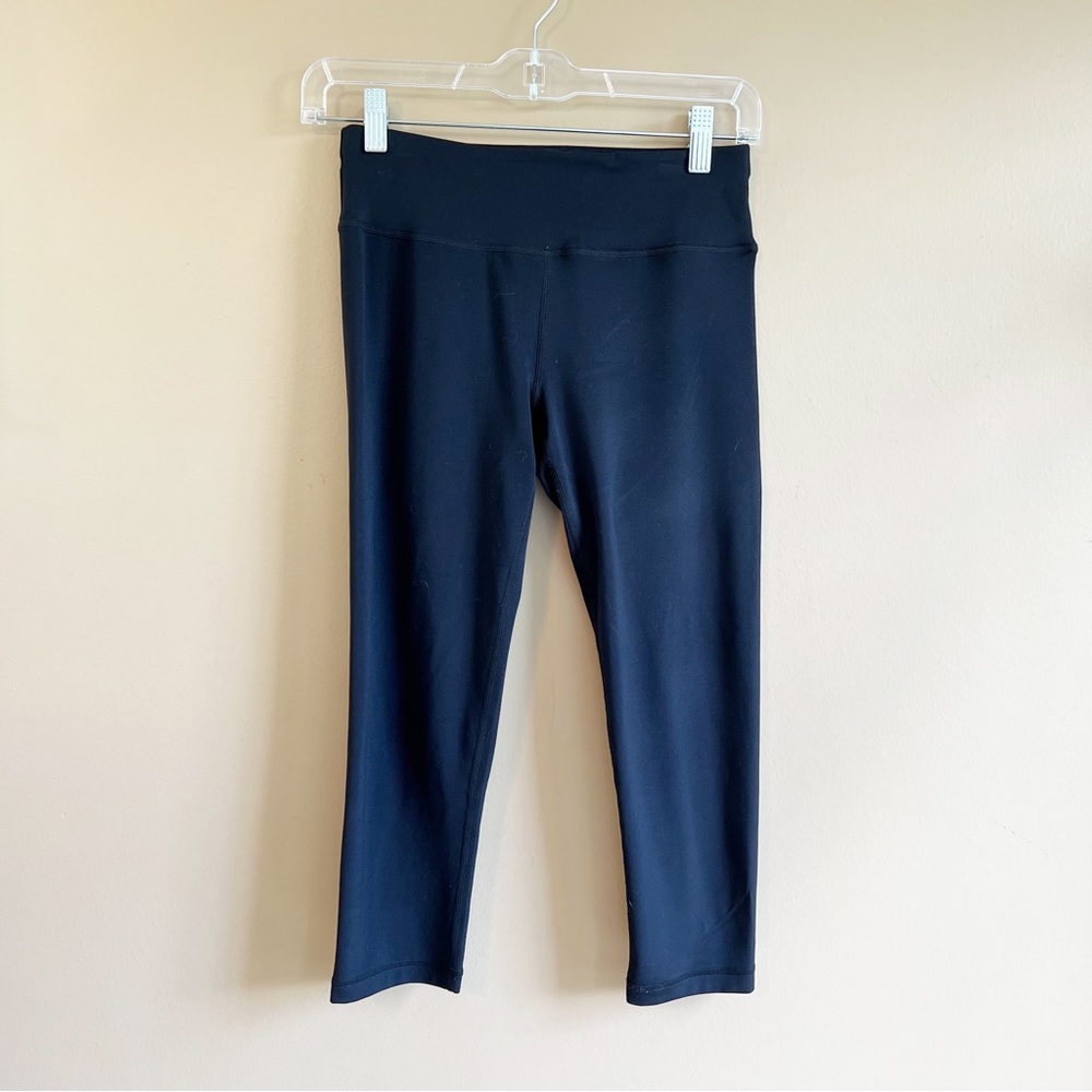 SWEATY BETTY black All Day Crop Leggings size XS MSRP $88 - Picture 3 of 7